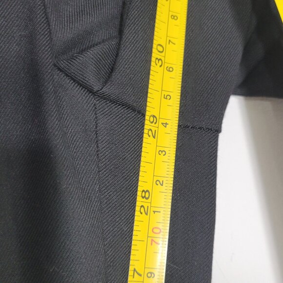 H&M Women's Black Regular Fit Straight Leg Business Casual Dress Pant Size 2 - Picture 14 of 16